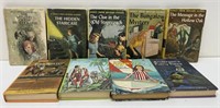9 Vtg Youth Novels: Nancy Drew, Tom Sawyer