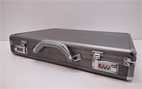Metal Briefcase, L:17 x W/D: 12 x H:3in.