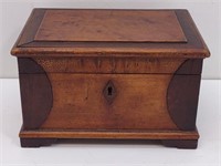 Antique Tea Chest Wooden Box
