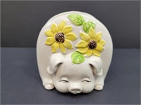 Lauren Ceramics Pig Napkin Holder