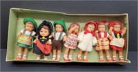 Vtg West Germany Miniature Dolls
