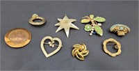 Lot of Vtg Broaches