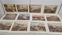 12 American Civil War Prints