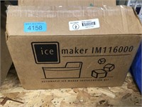 Automatic ice maker installation kit