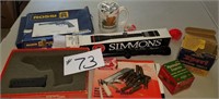 Simmons Riflescope, Empty Gun Boxes,