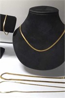 Men's Braided Flat Necklaces & Bracelets
