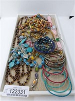 Big Lot of Beach Colors Fashion Jewelry