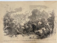 1861 Bull Run Civil War Engraving “Gallant 69th”