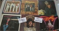 6 Unopened LP Records-Dolly Parton, Ronnie