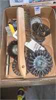 Box of Assorted Metal Brushes