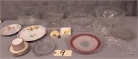 glassware, bowls, plates