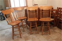 (4) bar stools