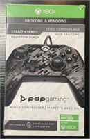XBOX PDP Stealth Series Wired Controller- Phantom