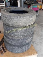 Set of 4 Tires, size LT235 / 75 R15