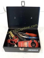 Brinks Lock Box with Assorted Tools