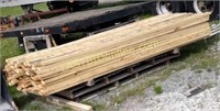 100 Wooden 2X4's - 10' long