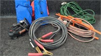 Extension Cords, Jumper Cables, Sterns Rain