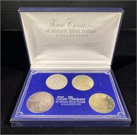 (CT) Three Centuries of Historic Silver Dollars