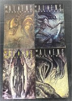 (CT) Aliens Earth War Comics. Bidding 4x the