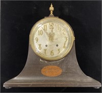 (CT) Seth Thomas Vintage Wood Mantle Clock. 14” x