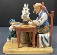 (BX) Norman Rockwell “For A Good Boy” Figurine