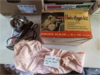 Vtg Hair Dryer Kit (The Miracle Vac Company) New x