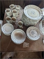 Lot of Cordella Bluet Dishes - 19 Plates.......