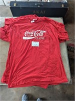 4 XL Enjoy Coca Cola Classic T-Shirts