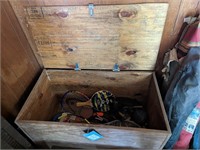 Handmade Wooden Plywood Box (37 1/2"L x 20"Wx21"Hs