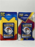 (2) Pokémon blister packs