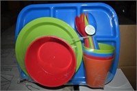 Kids Dinnerware Set - Qty 140