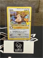 2021 Holo Rare Cleffa Pokemon CARD