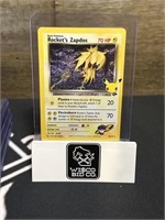 2021 Team Rockets Zapdos Holo Rare Pokemon Card