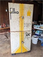 Vintage Filko Metal Parts Cabinet