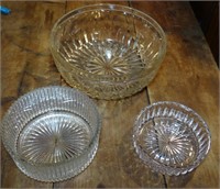 Variety Glass Bowls