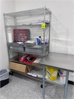 Stainless Steel Table/ Metro Rack