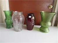 Vase lot .