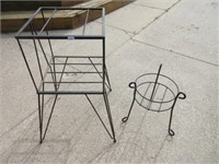 metal plant stands .