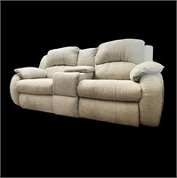 Electric Recliner for Two w/ Cup Holders &