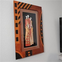 Dimensional Art African Women