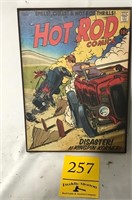 Hot Rod Comic Wall Art