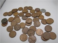 Lot of Assorted Wheat Pennies