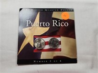 Puerto Rico P&D Quarter Set Uncirculated