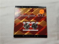 Washington DC P&D Quarter Set Uncirculated
