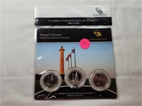 2013 Perrys Victory 3 Coin Set P,D&S Proof Quarter