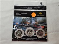 2012 Hawaii Volcanoes 3 Coin Set P,D&S Proof