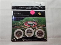 2013 Ft. McHenry 3 Coin Set P,D&S Proof Quarters