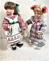 Danbury mint - fine porcelain dolls