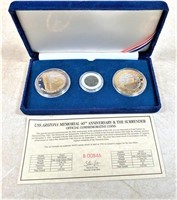 Silver commemorative coins
