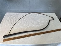 Antique leather whip